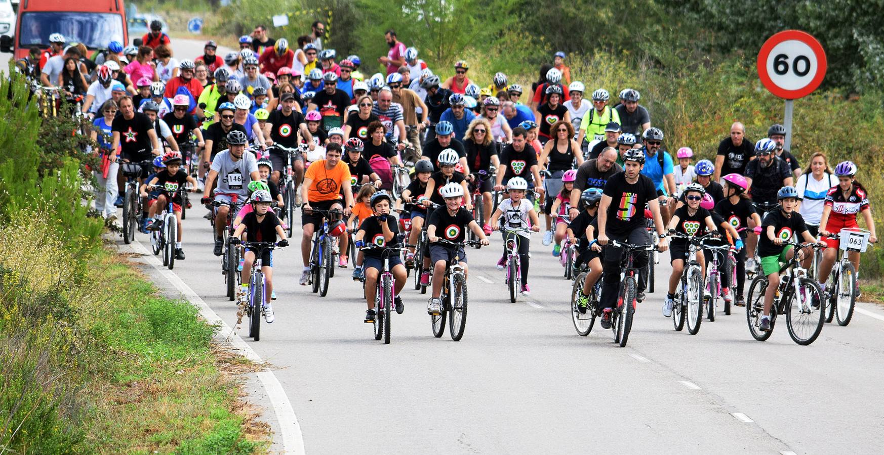 Más de 200 participantes en el quinto Bicipicnic de &#039;El Rioja y los 5 Sentidos&#039;