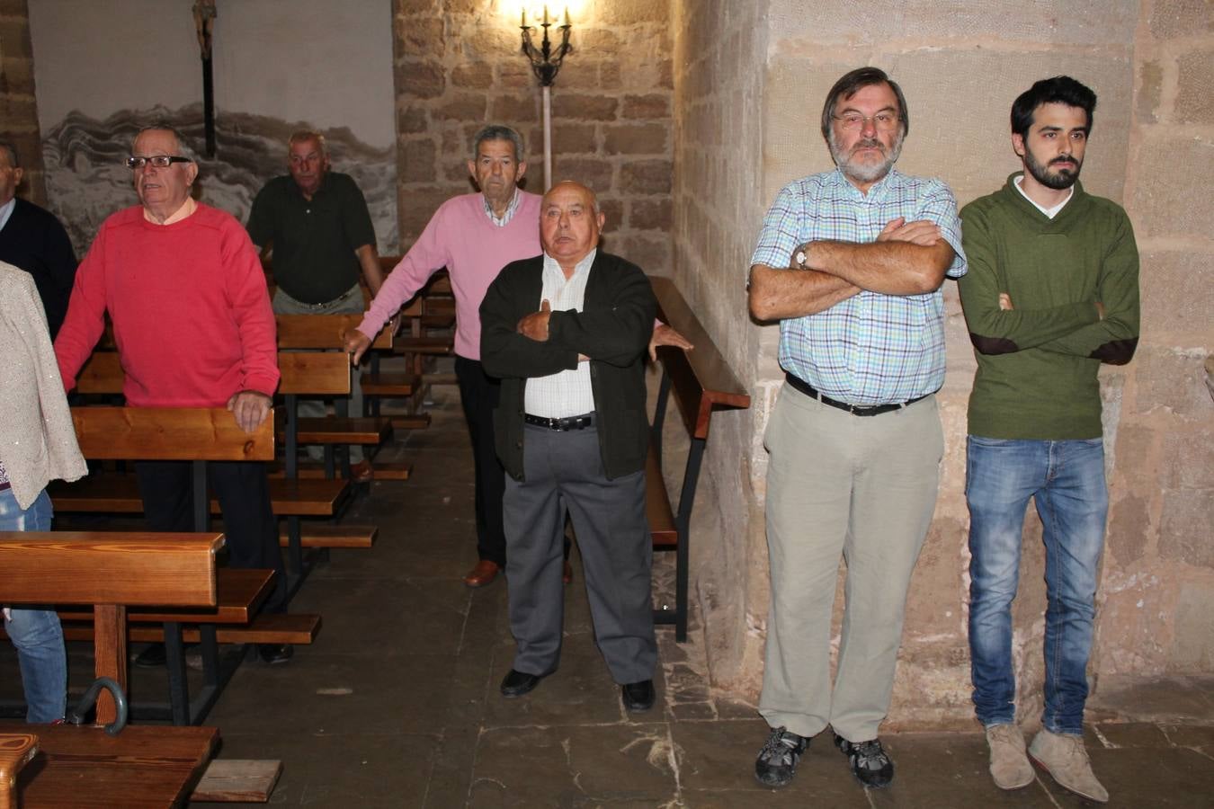 Misa y procesión en Medrano en las fiestas de la Virgen de Natividad