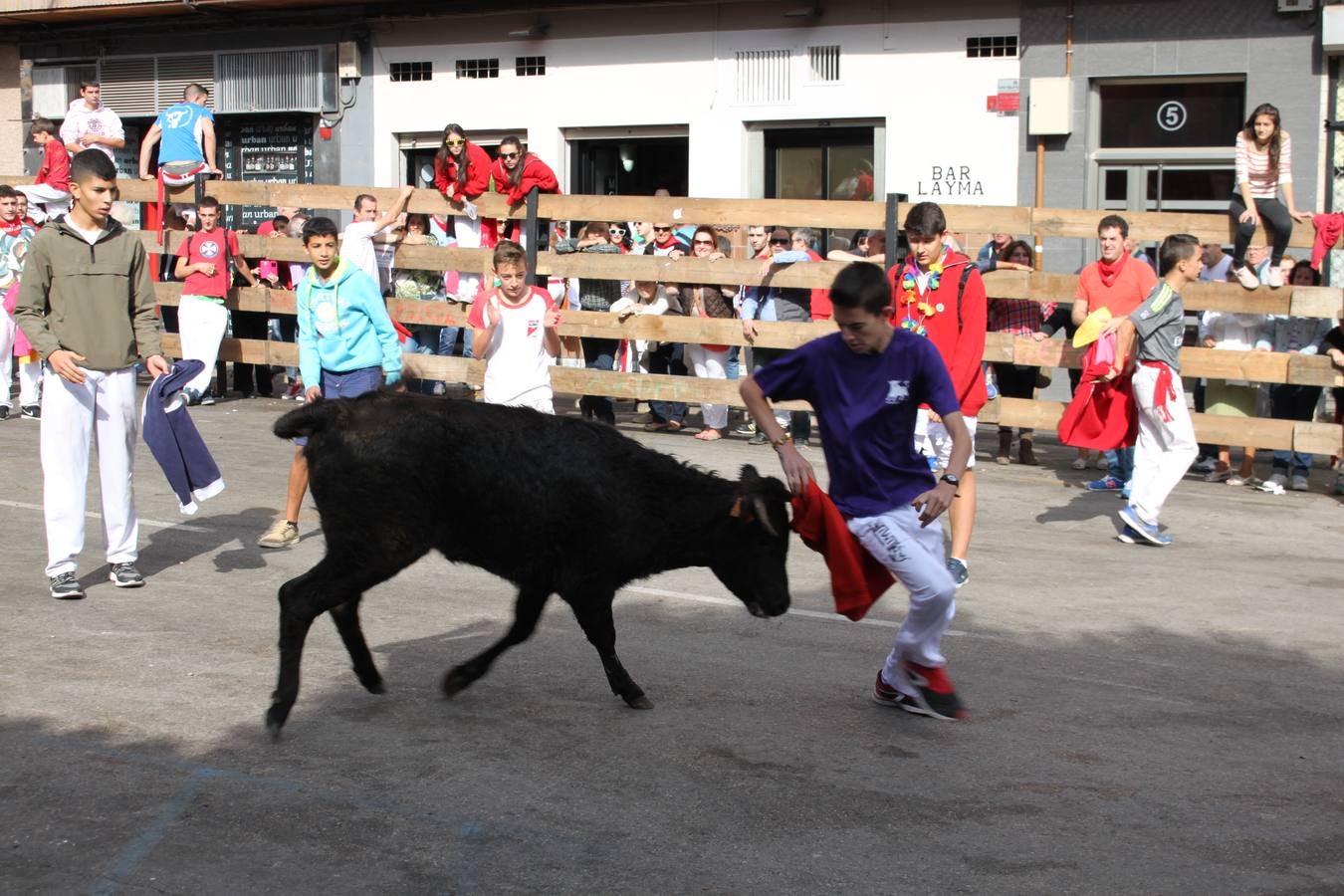 Encierro, Gorgorito, degustaciones...en el cuarto día de fiestas de Arnedo