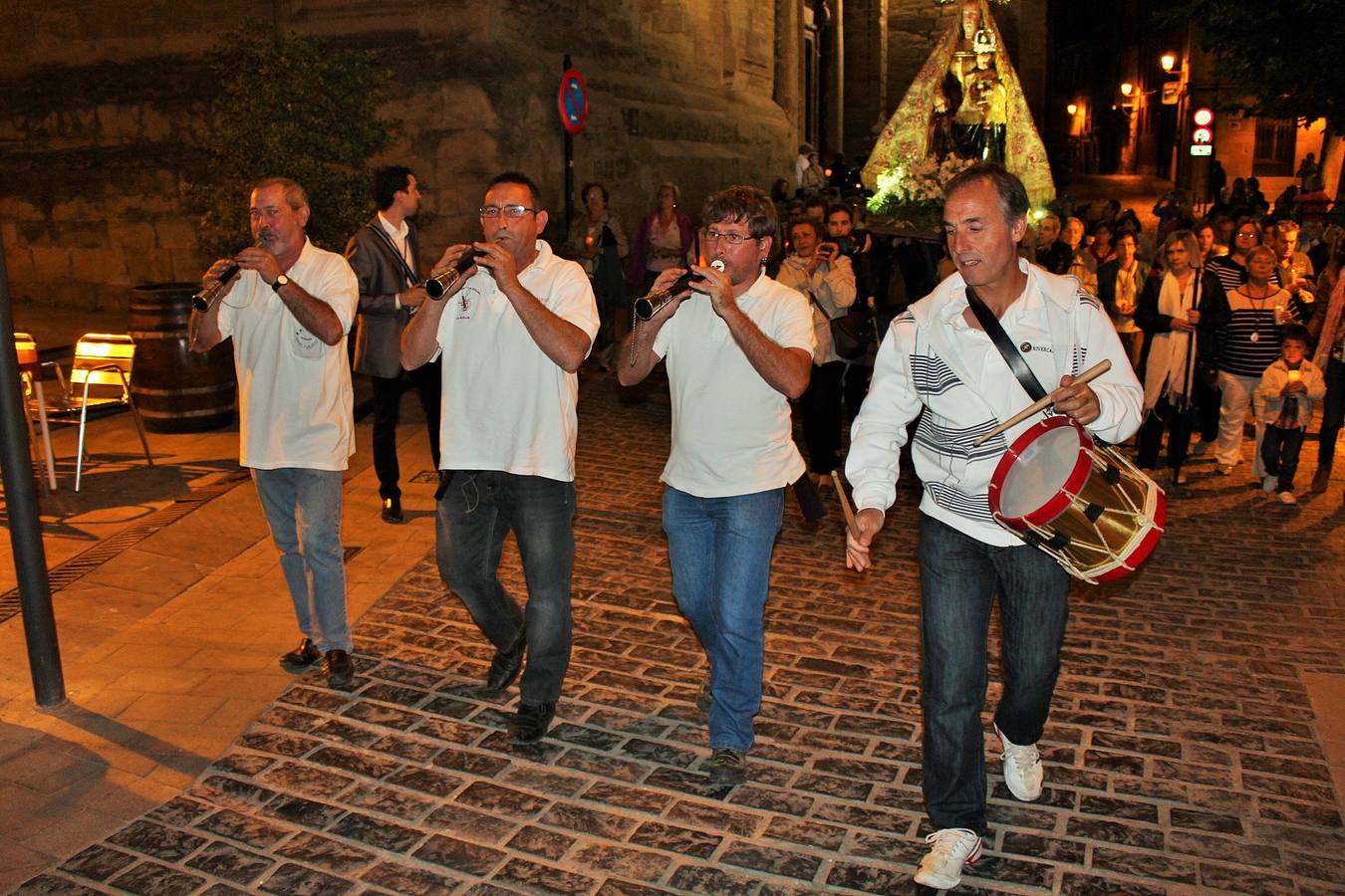 Navarrete celebra la Procesión de Las Antorchas