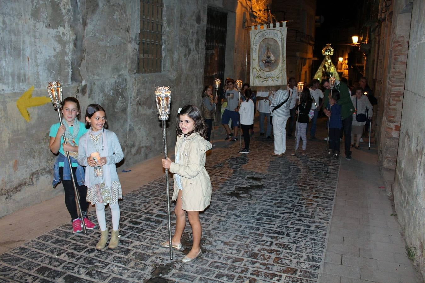 Navarrete celebra la Procesión de Las Antorchas