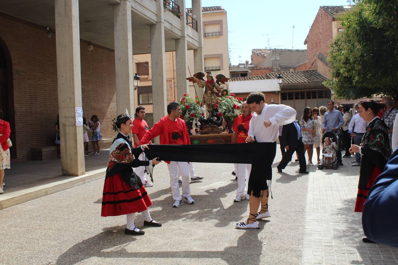 Procesión de San Miguel en  Rincón de Soto