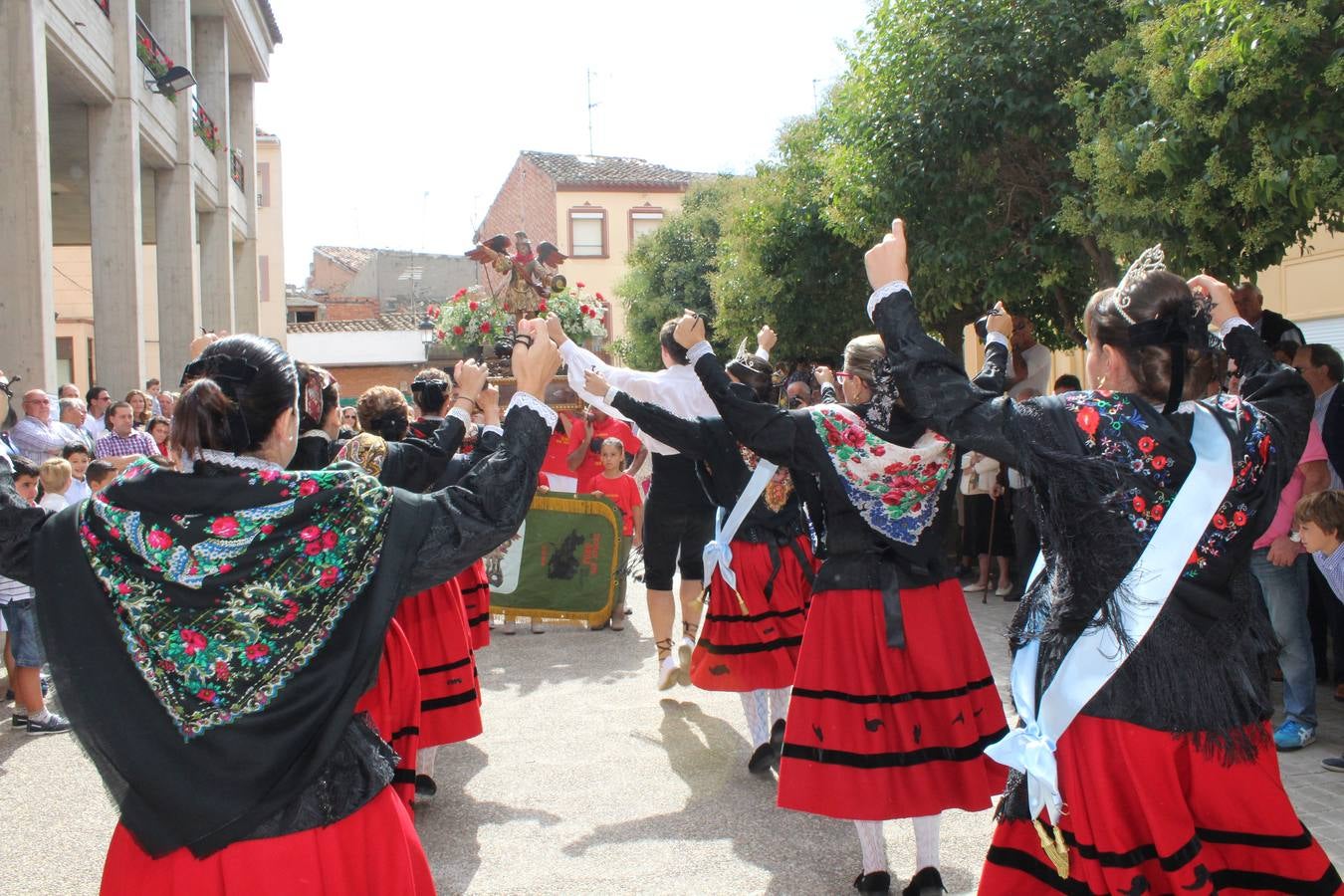 Procesión de San Miguel en  Rincón de Soto