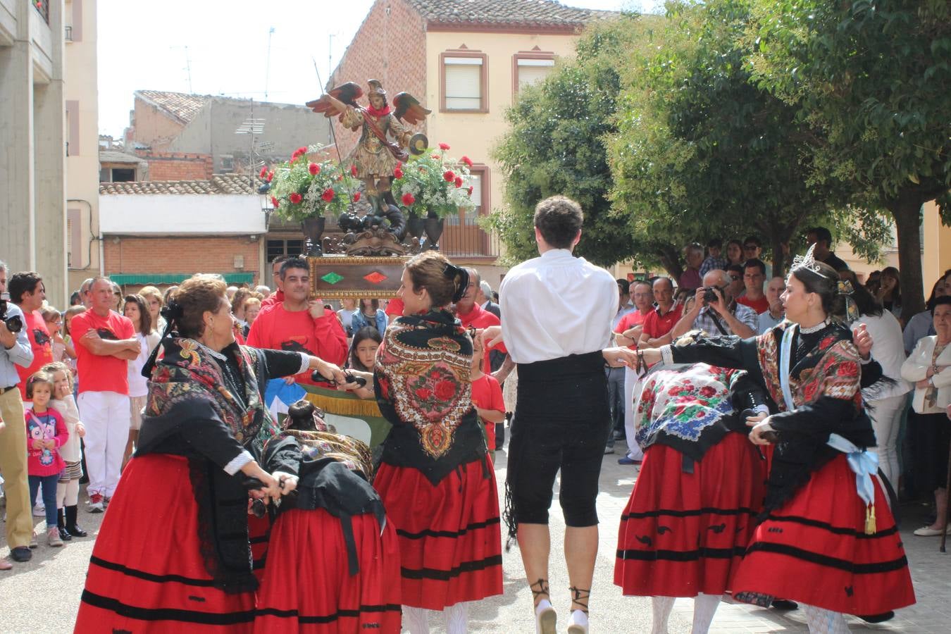 Procesión de San Miguel en  Rincón de Soto