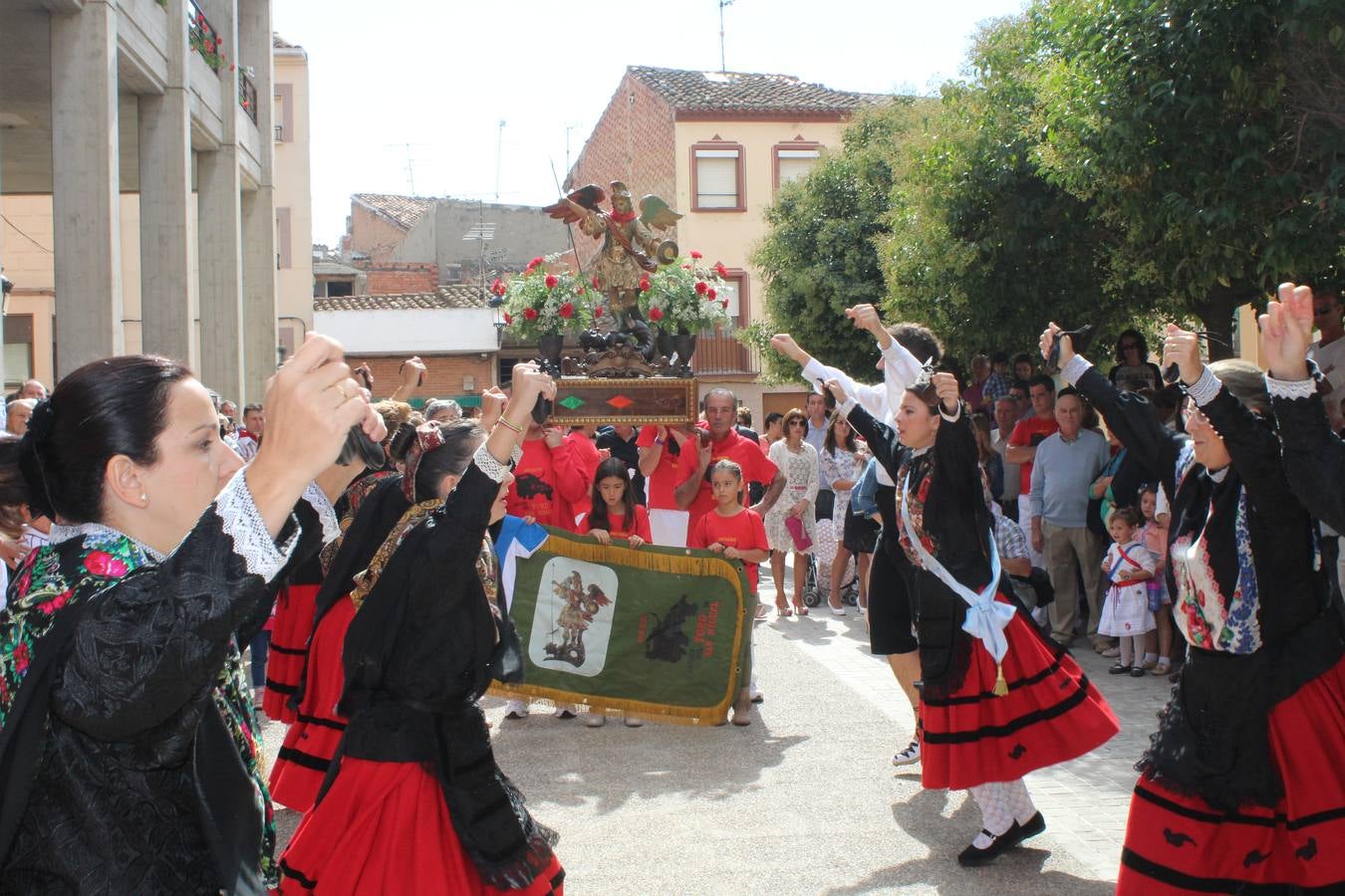 Procesión de San Miguel en  Rincón de Soto