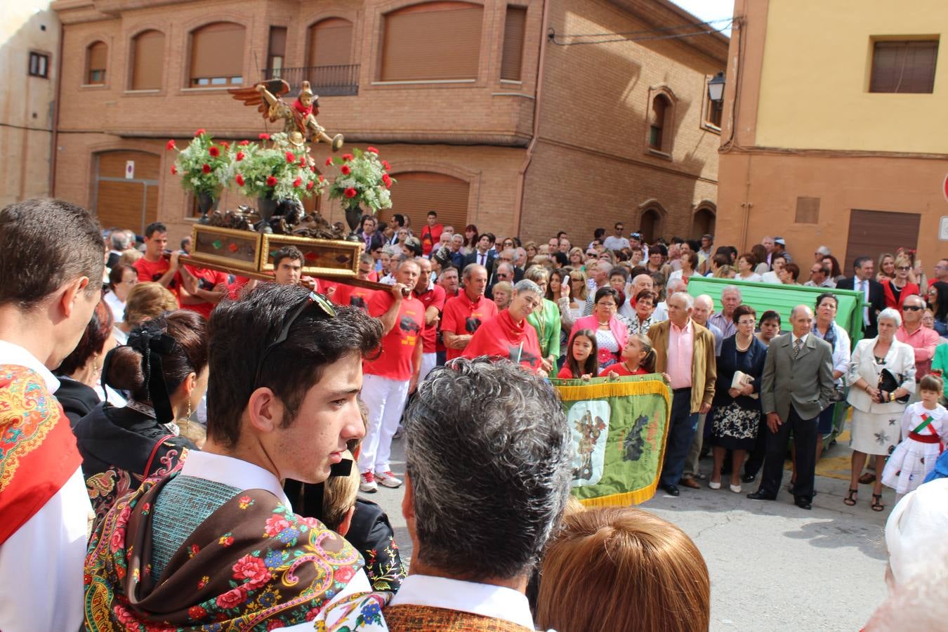 Procesión de San Miguel en  Rincón de Soto