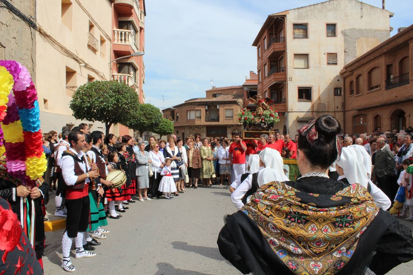 Procesión de San Miguel en  Rincón de Soto