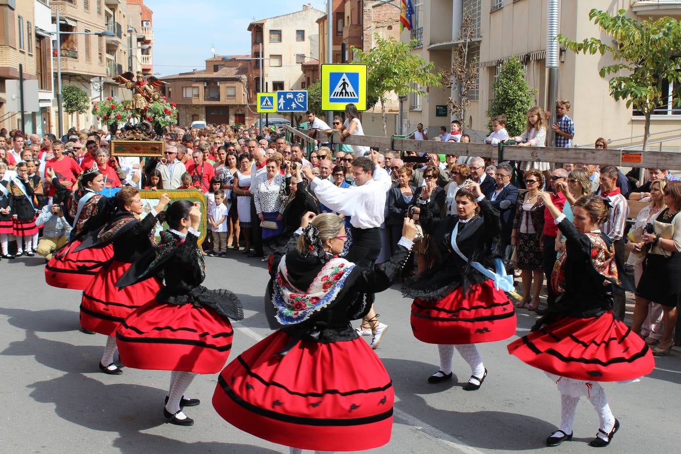 Procesión de San Miguel en  Rincón de Soto