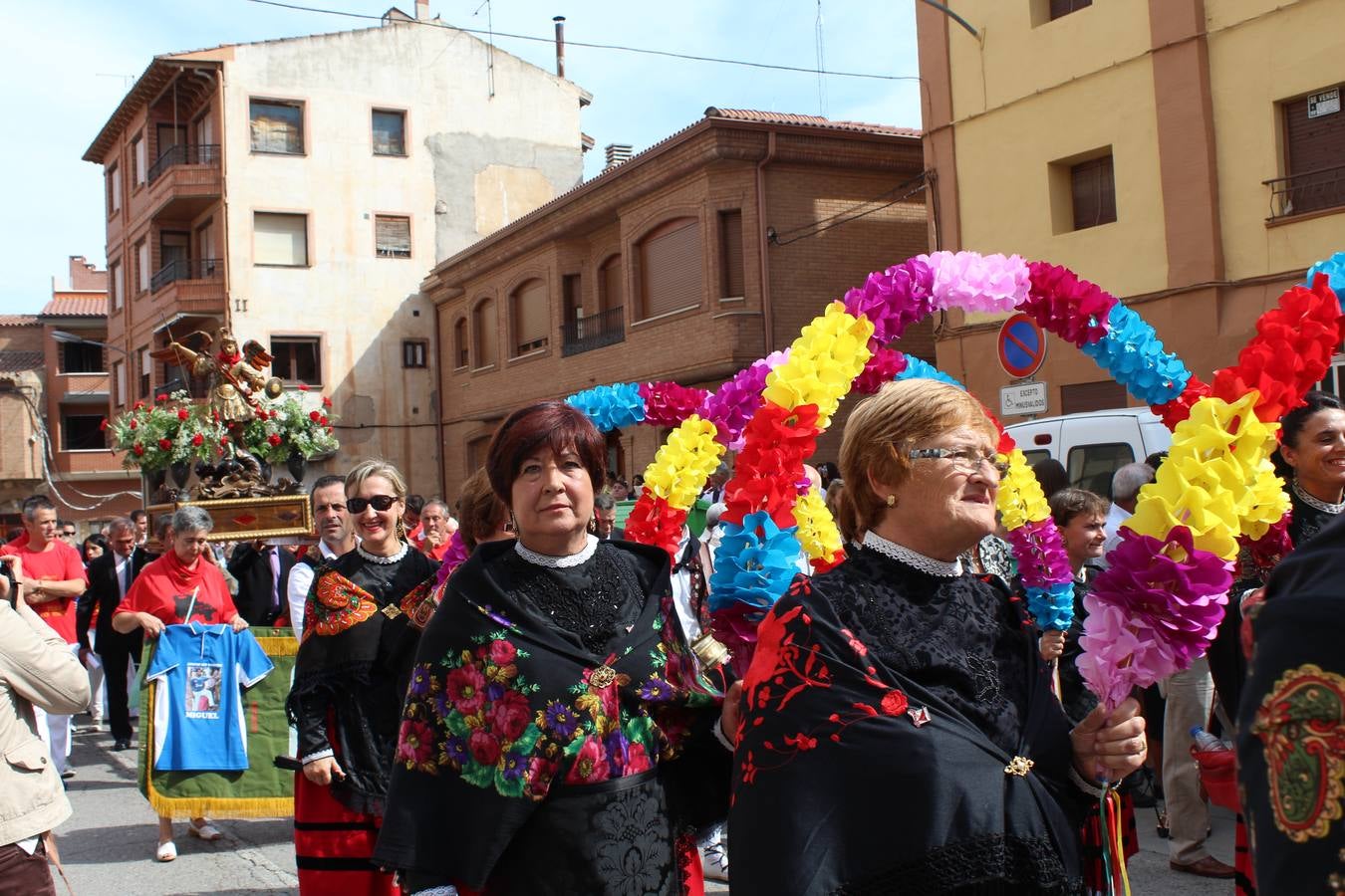 Procesión de San Miguel en  Rincón de Soto