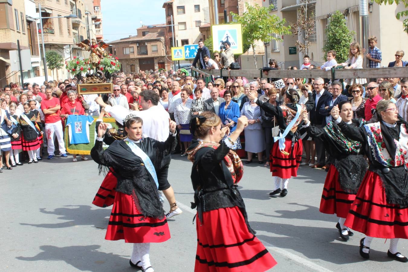 Procesión de San Miguel en  Rincón de Soto