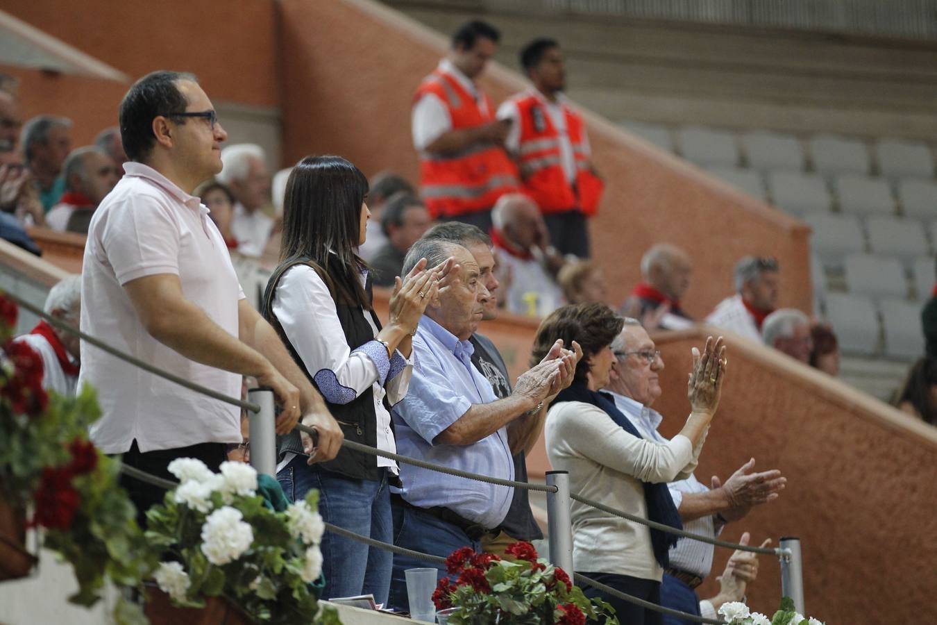 Ambiente en la plaza de Arnedo