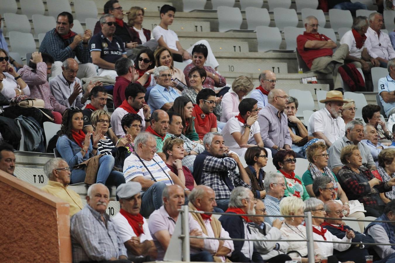 Ambiente en la plaza de Arnedo