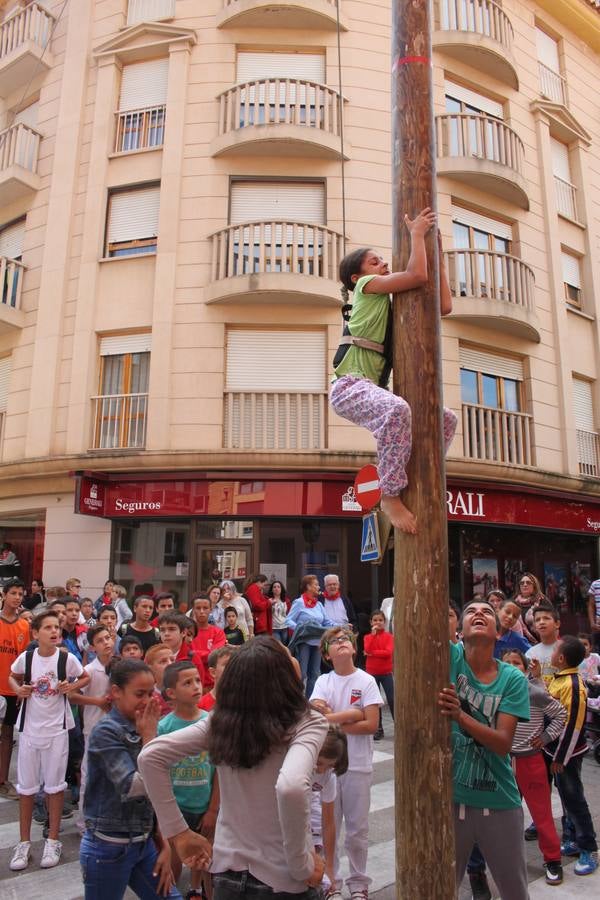 Vaquillas de juguete (y de verdad) en las fiestas de Arnedo