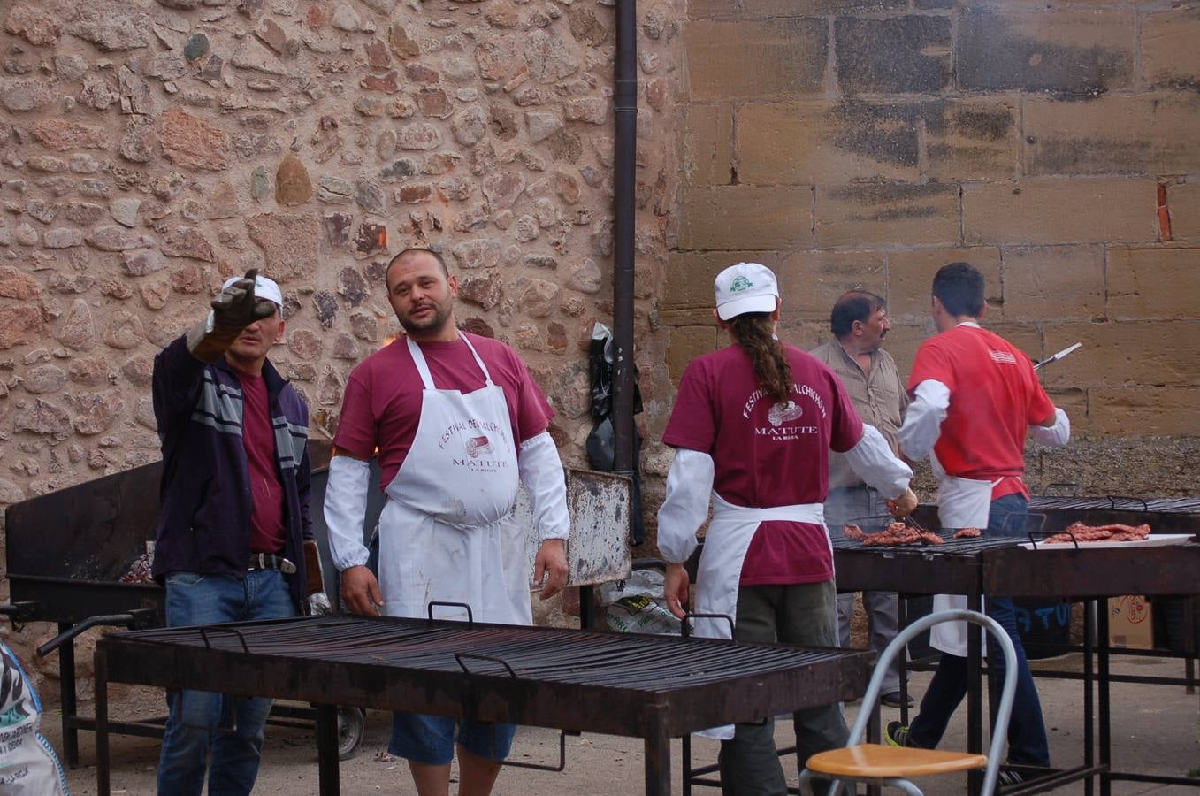 El tiempo desapacible no pudo con el festival del salchichón de Matute