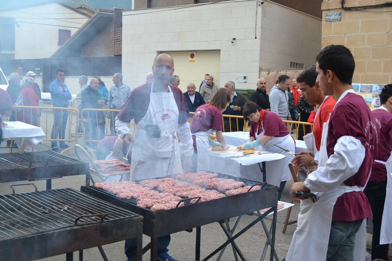 El tiempo desapacible no pudo con el festival del salchichón de Matute