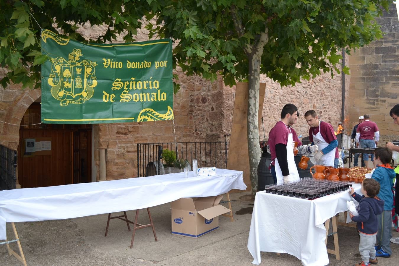 El tiempo desapacible no pudo con el festival del salchichón de Matute