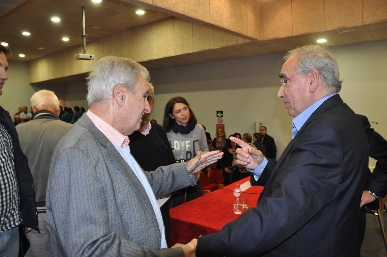 Alfonso Guerra, en Casalarreina