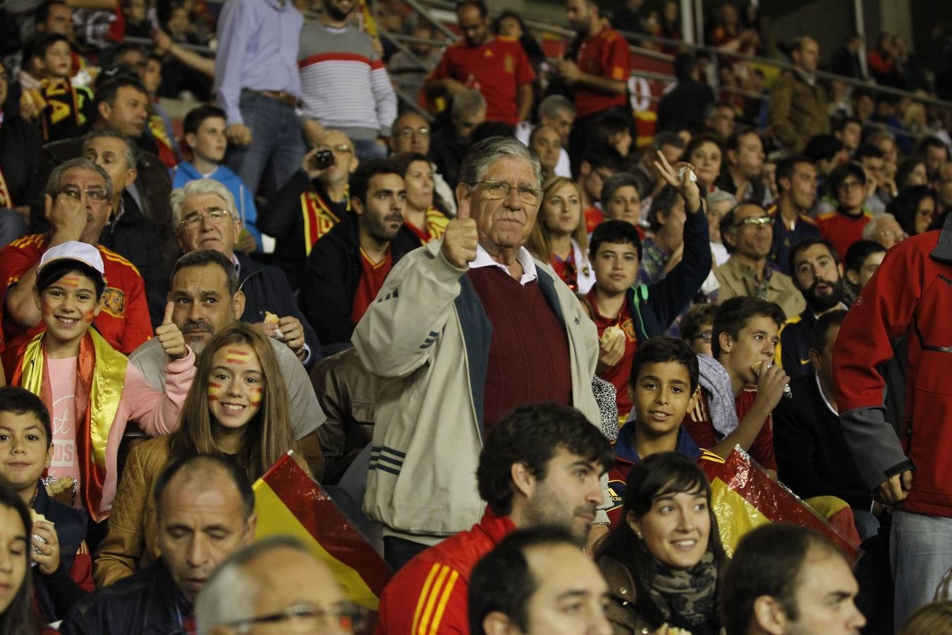 Fiesta en Las Gaunas con La Roja (I)