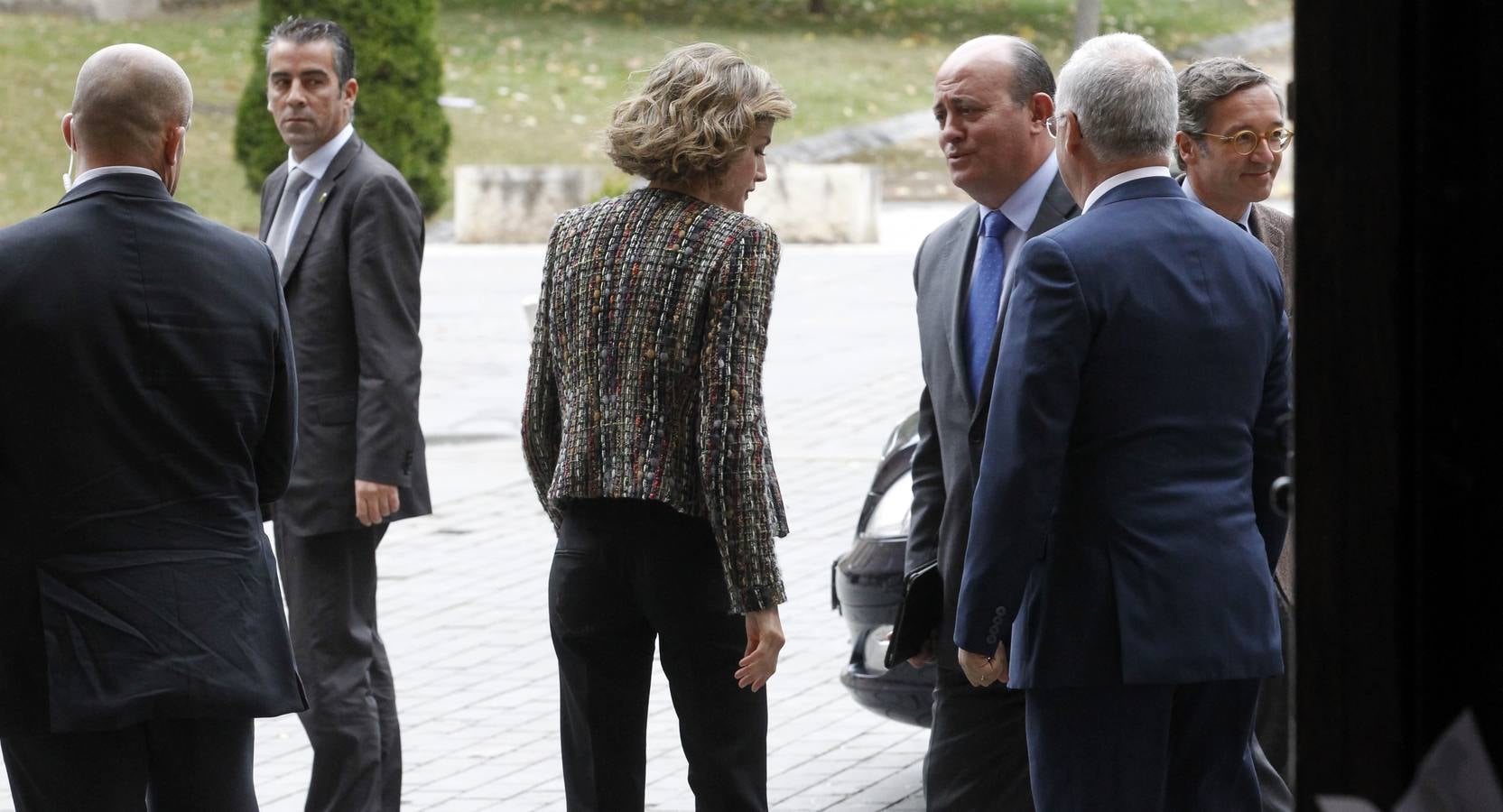 San Millán recibe a la Reina Letizia