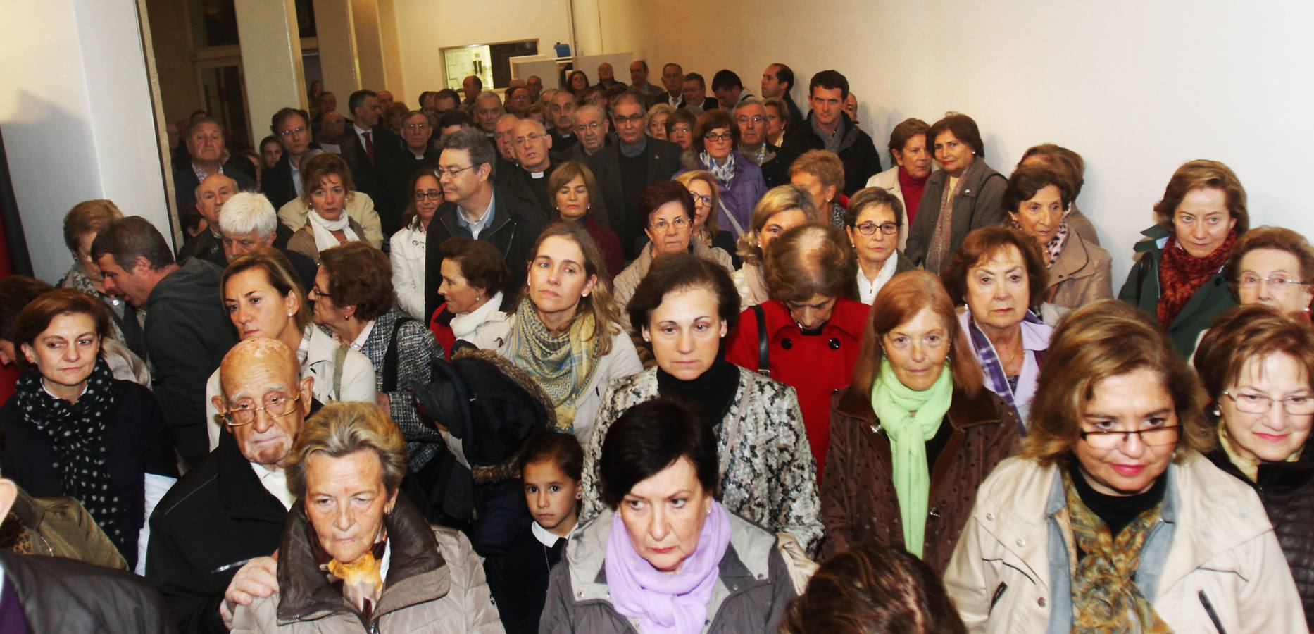 Inauguración en Logroño de la exposición sobre Escrivá de Balaguer, fundador del OPUS DEI