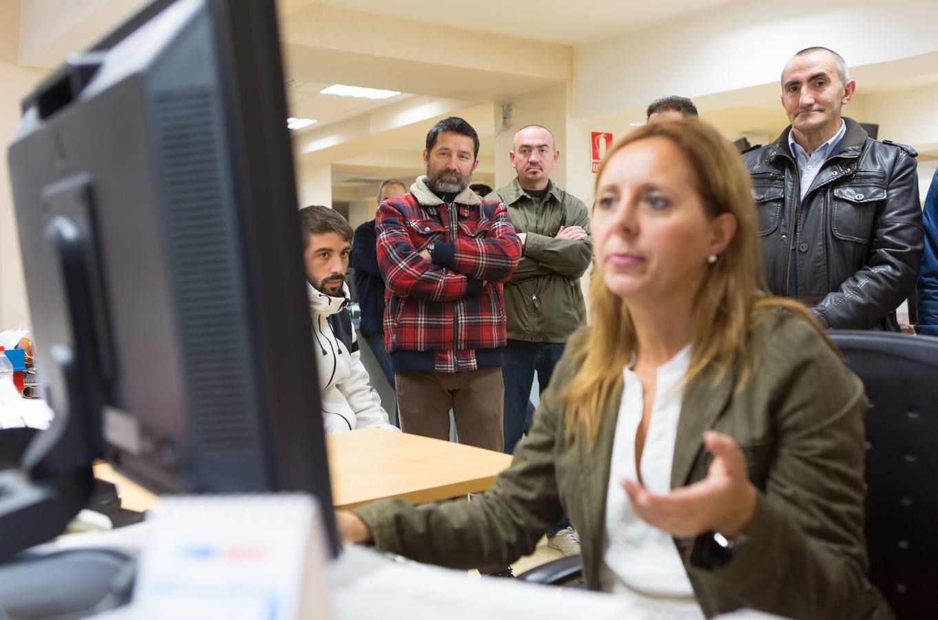 Visita de la Fundación Caritas-Chavicar a Diario LA RIOJA