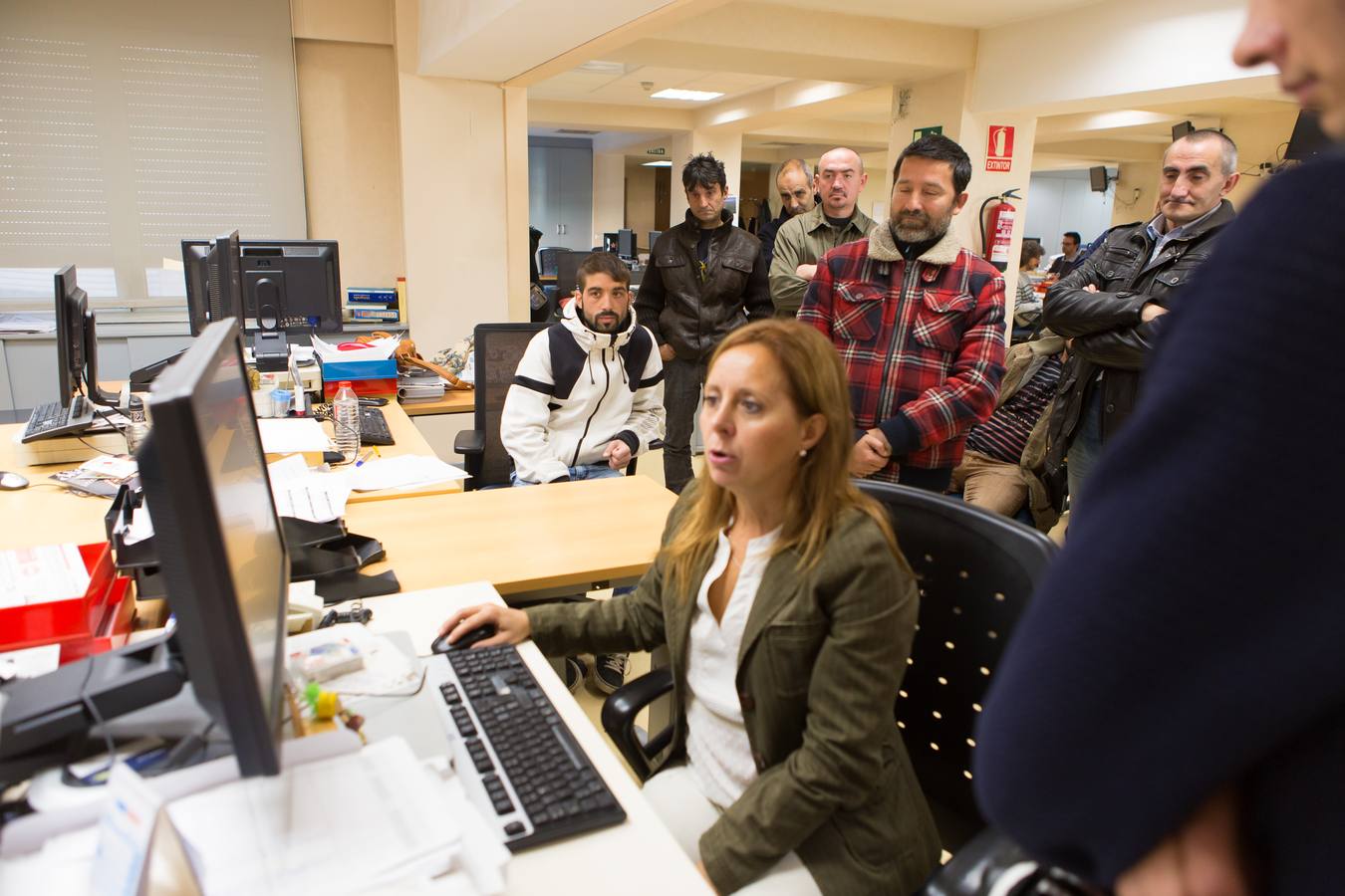 Visita de la Fundación Caritas-Chavicar a Diario LA RIOJA