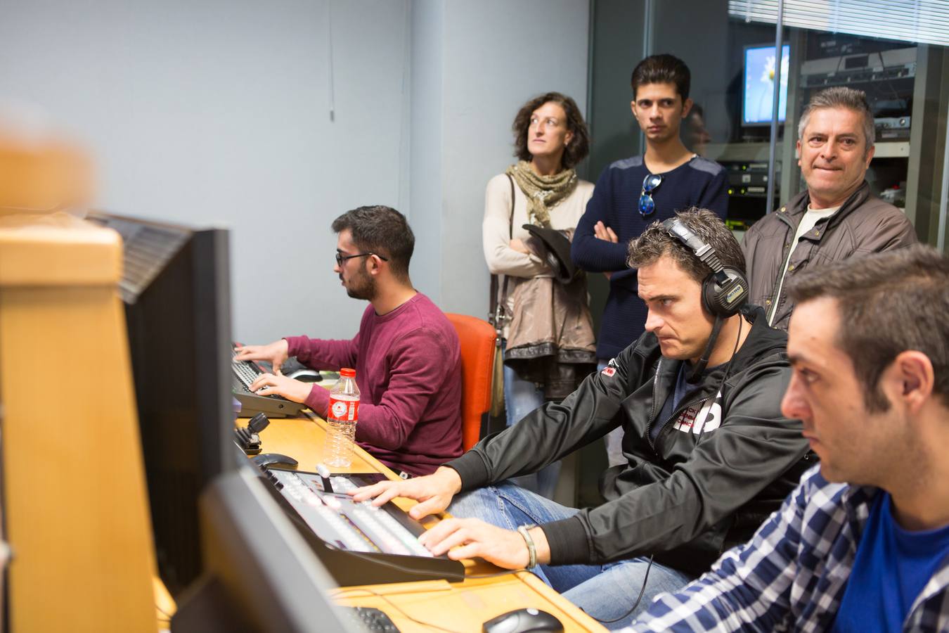 Visita de la Fundación Caritas-Chavicar a Diario LA RIOJA