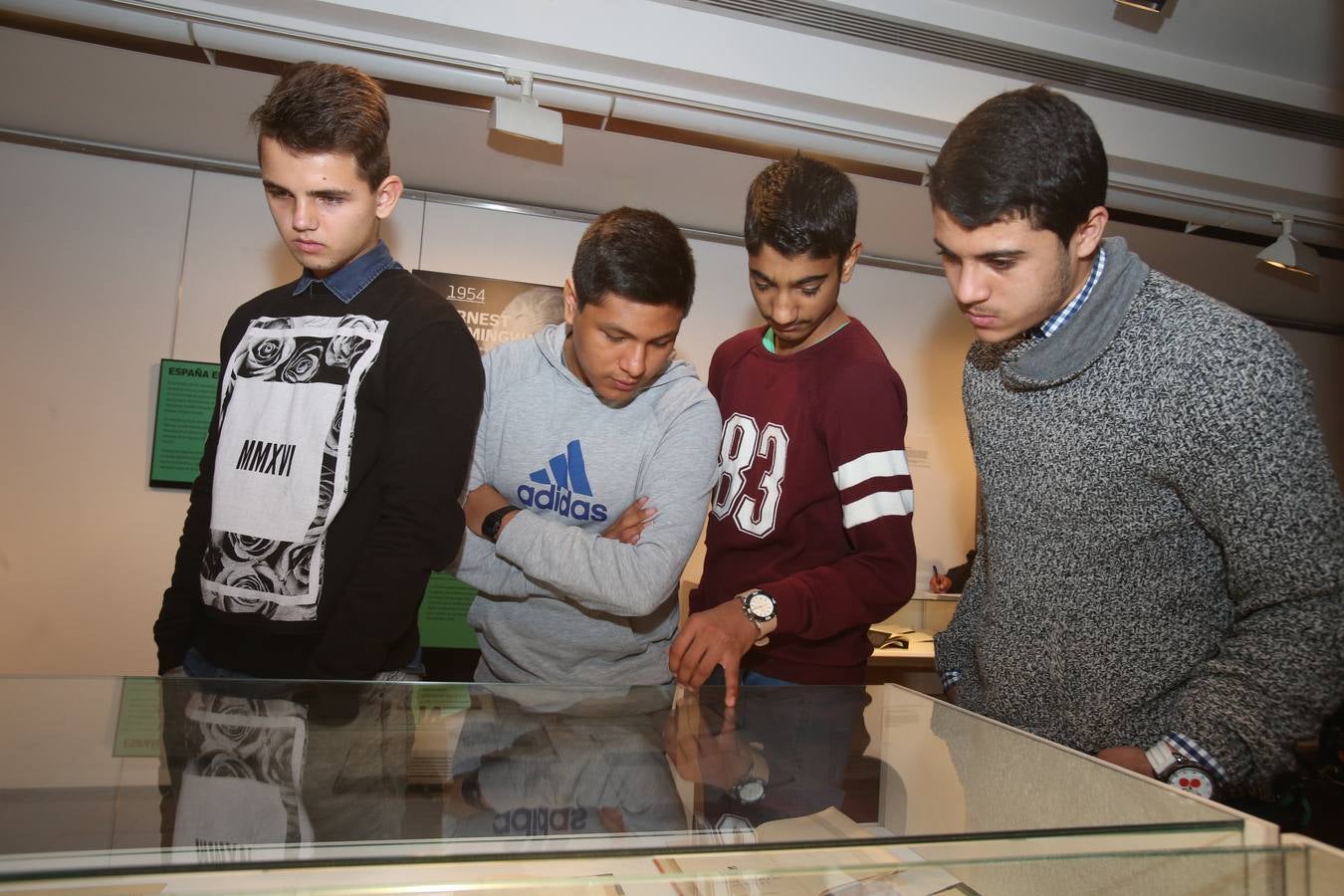 Exposición de los premios Nobel de las letras hispanas