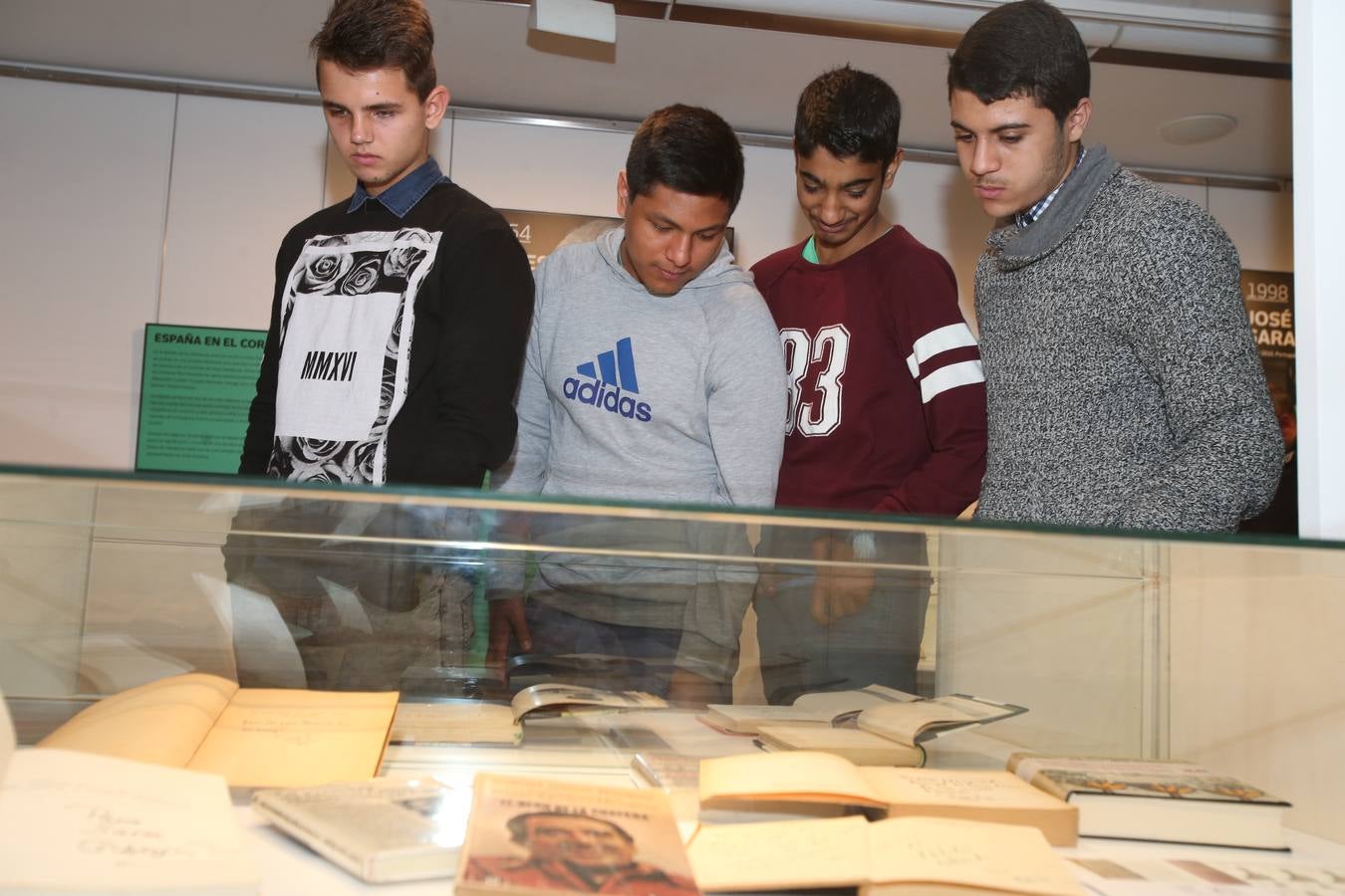 Exposición de los premios Nobel de las letras hispanas