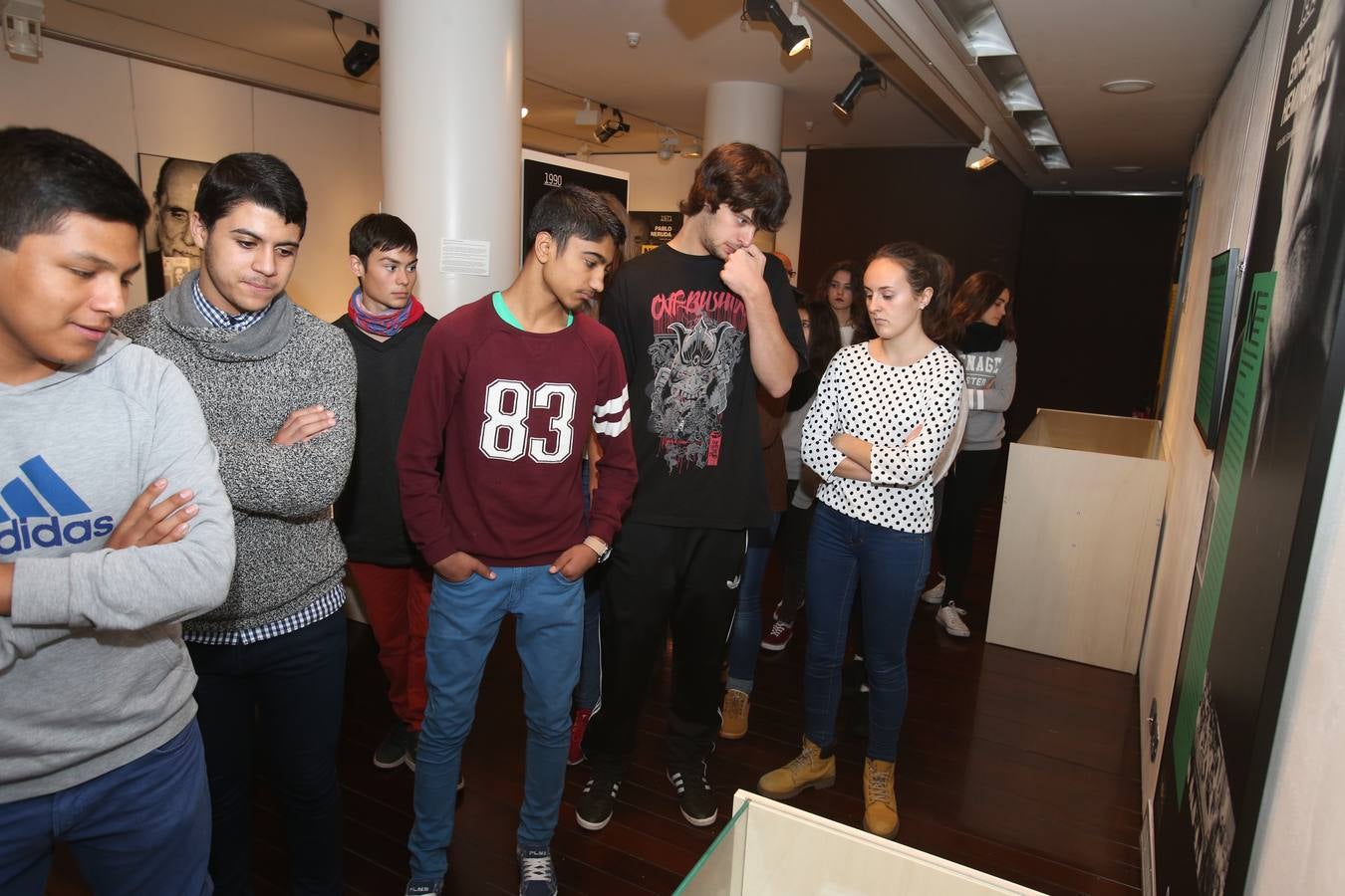 Exposición de los premios Nobel de las letras hispanas