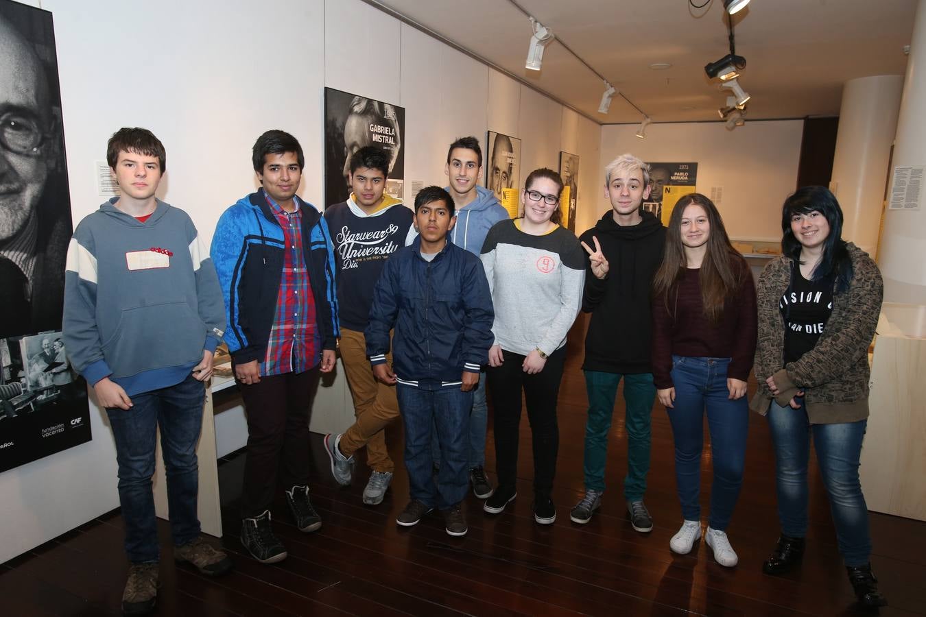 Exposición de los premios Nobel de las letras hispanas