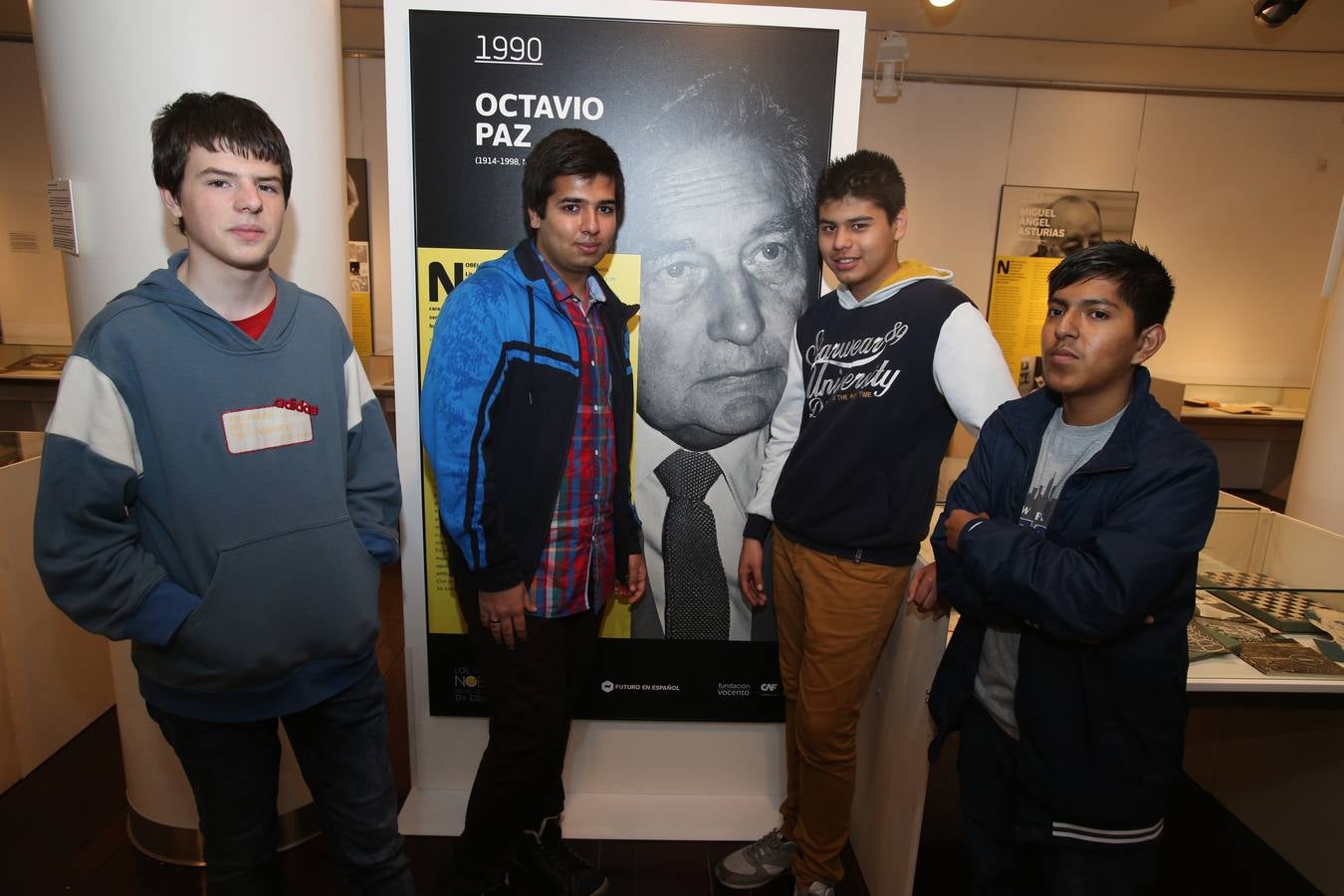 Exposición de los premios Nobel de las letras hispanas