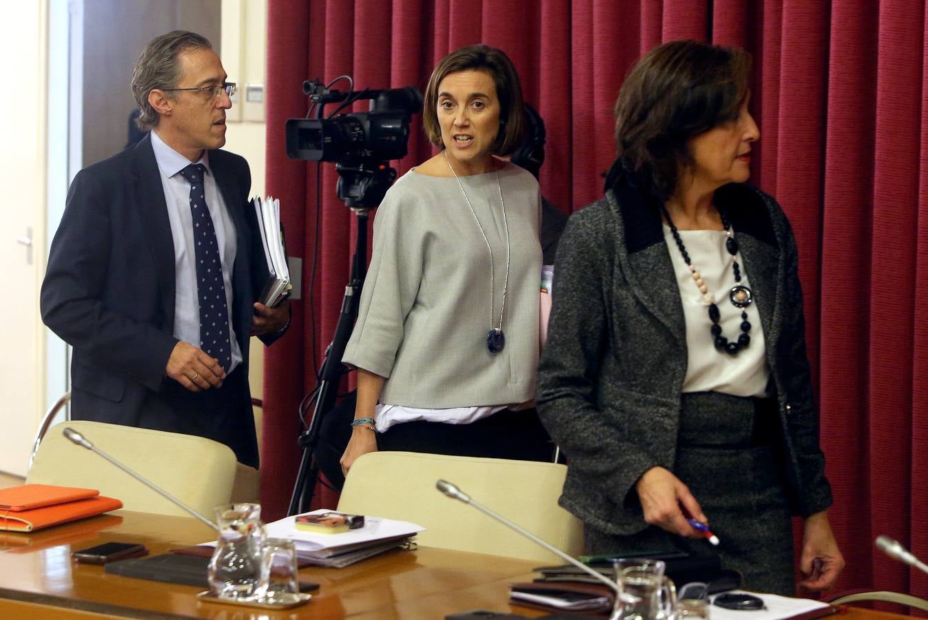 Los gestos en el Pleno del Ayuntamiento de Logroño