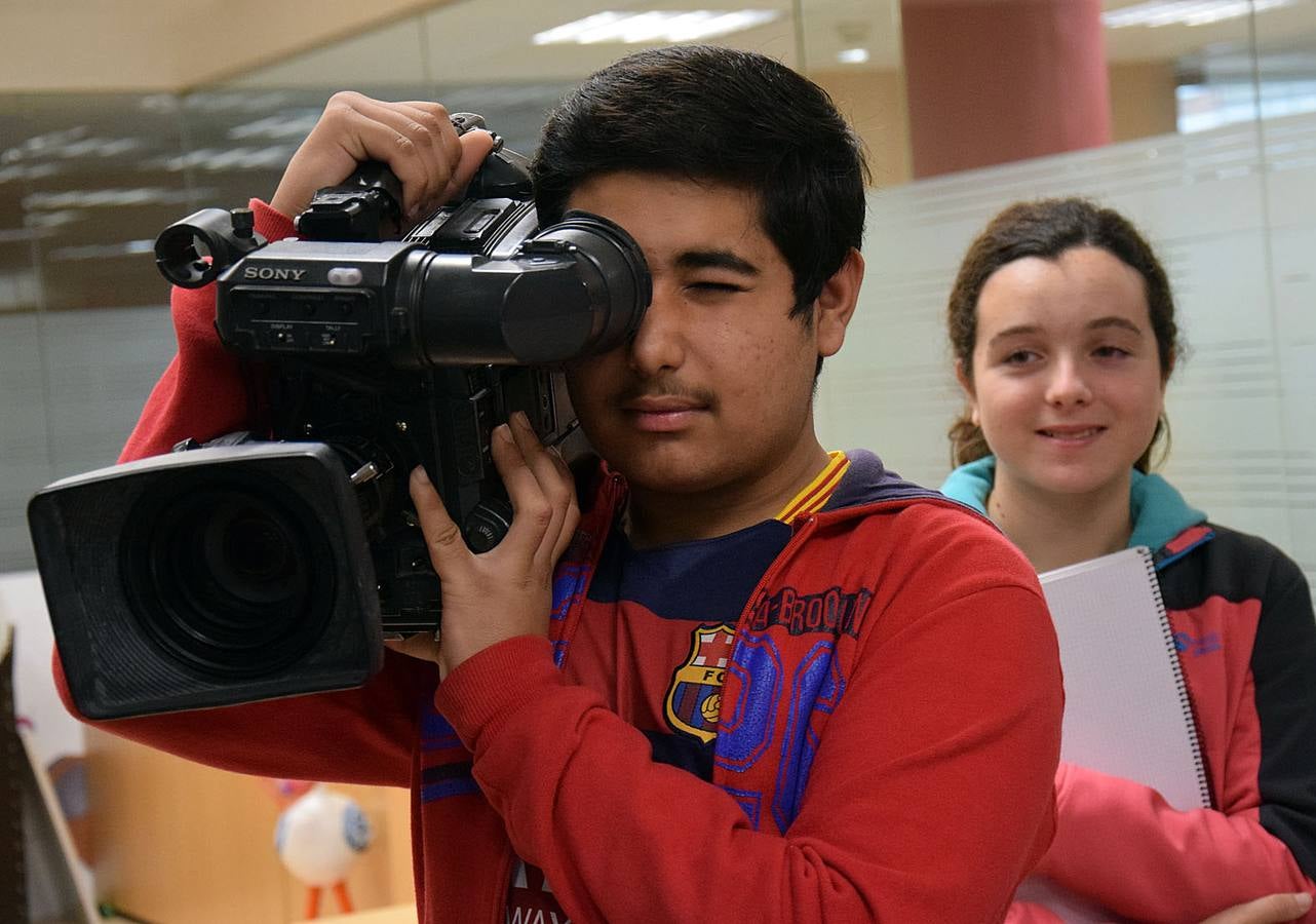 Alumnos del Sagasta visitan Diario LA RIOJA