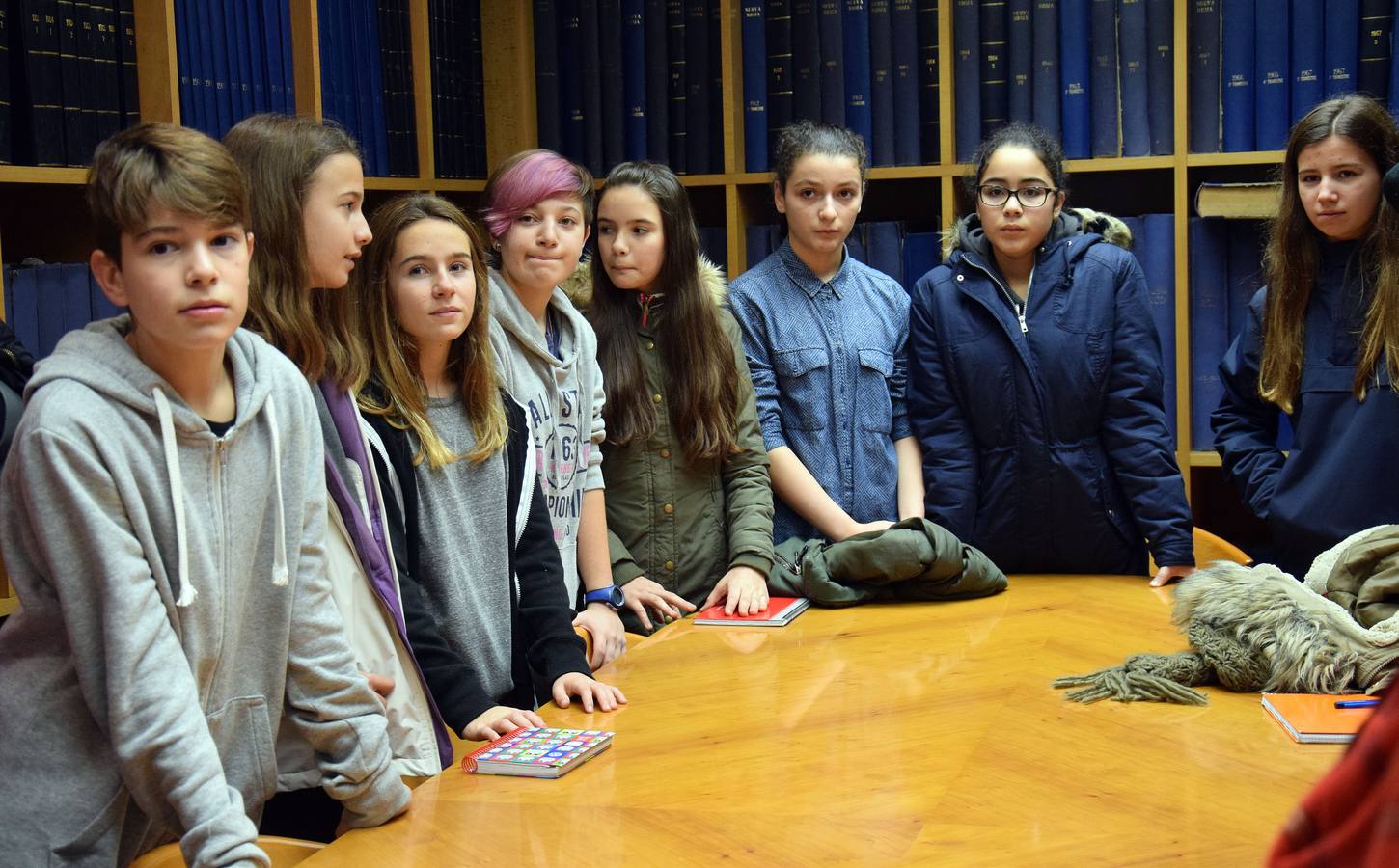 Alumnos del Sagasta visitan Diario LA RIOJA