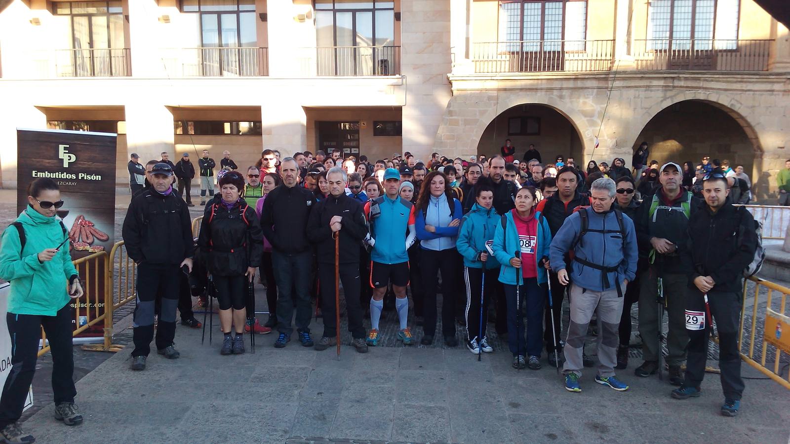 Santo Domingo. Antes del deporte, un minuto de silencio.