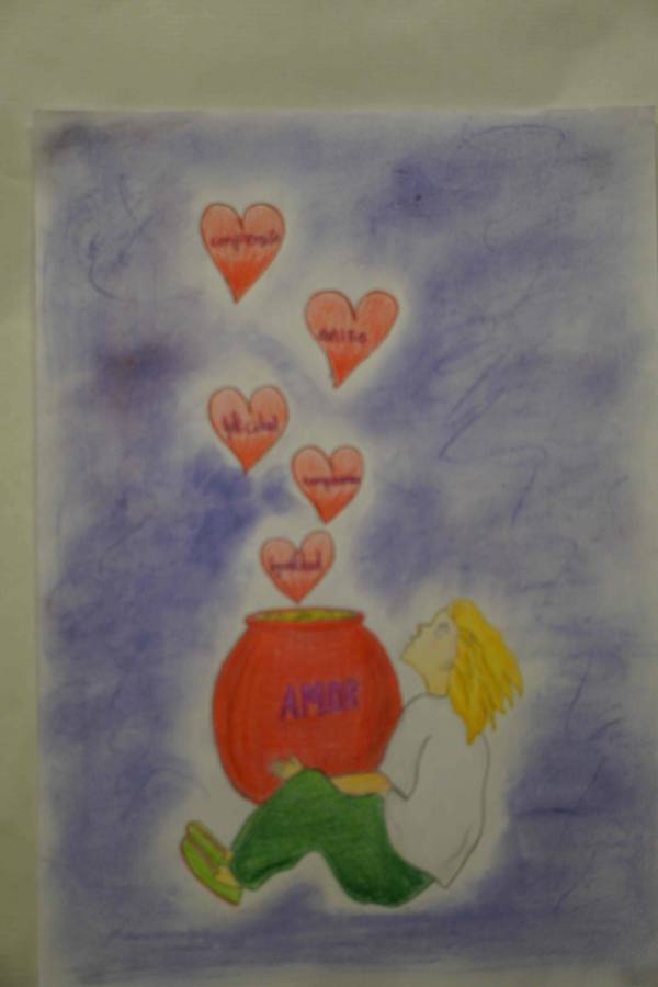 Dibujos por el respeto en el Colegio de Psicólogos (I)