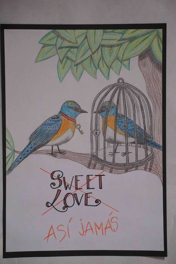Dibujos por el respeto en el Colegio de Psicólogos (II)