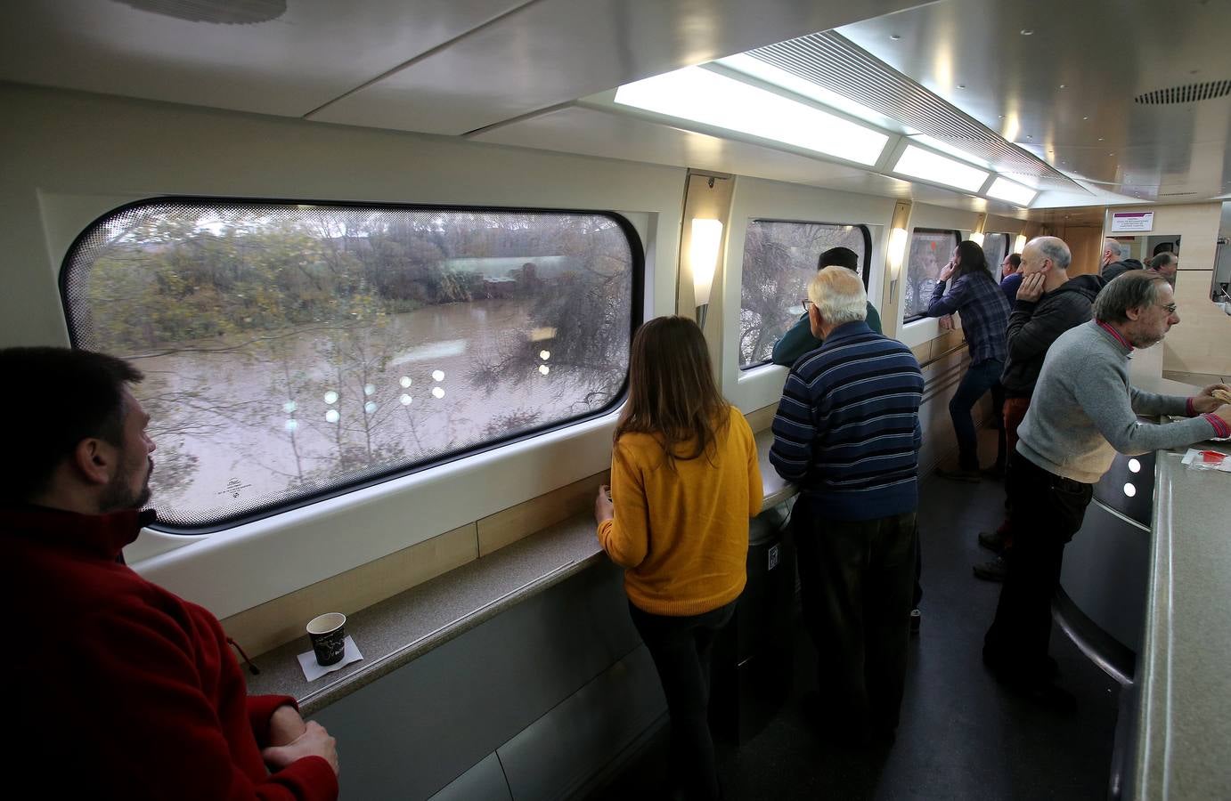 El viaje en tren de Logroño a Zaragoza (ida y vuelta) #LaRiojaquiereAVE