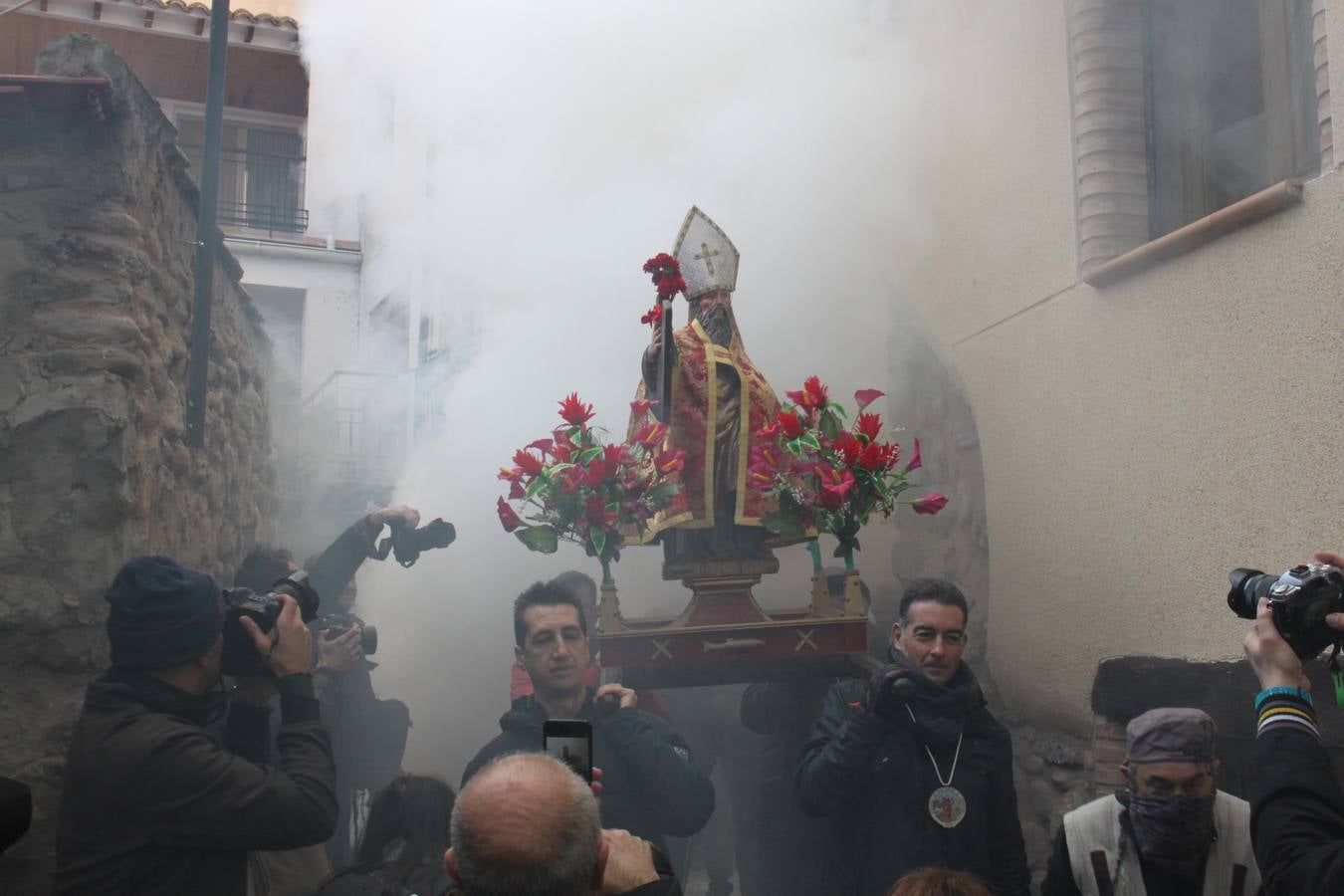 Procesión del Humo en Arnedillo