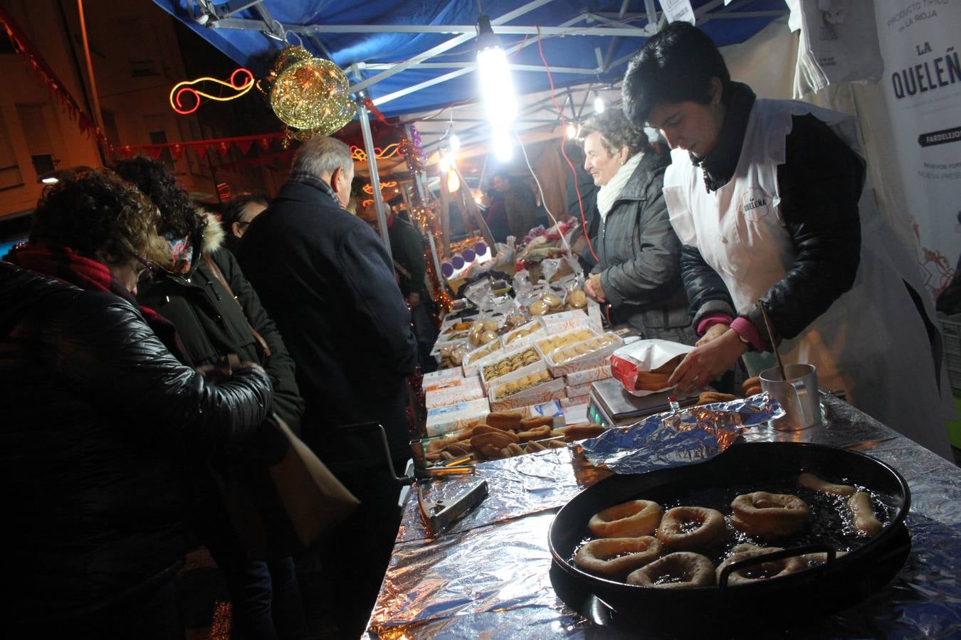 Mercado y hogueras de Santa Lucía en Arnedo