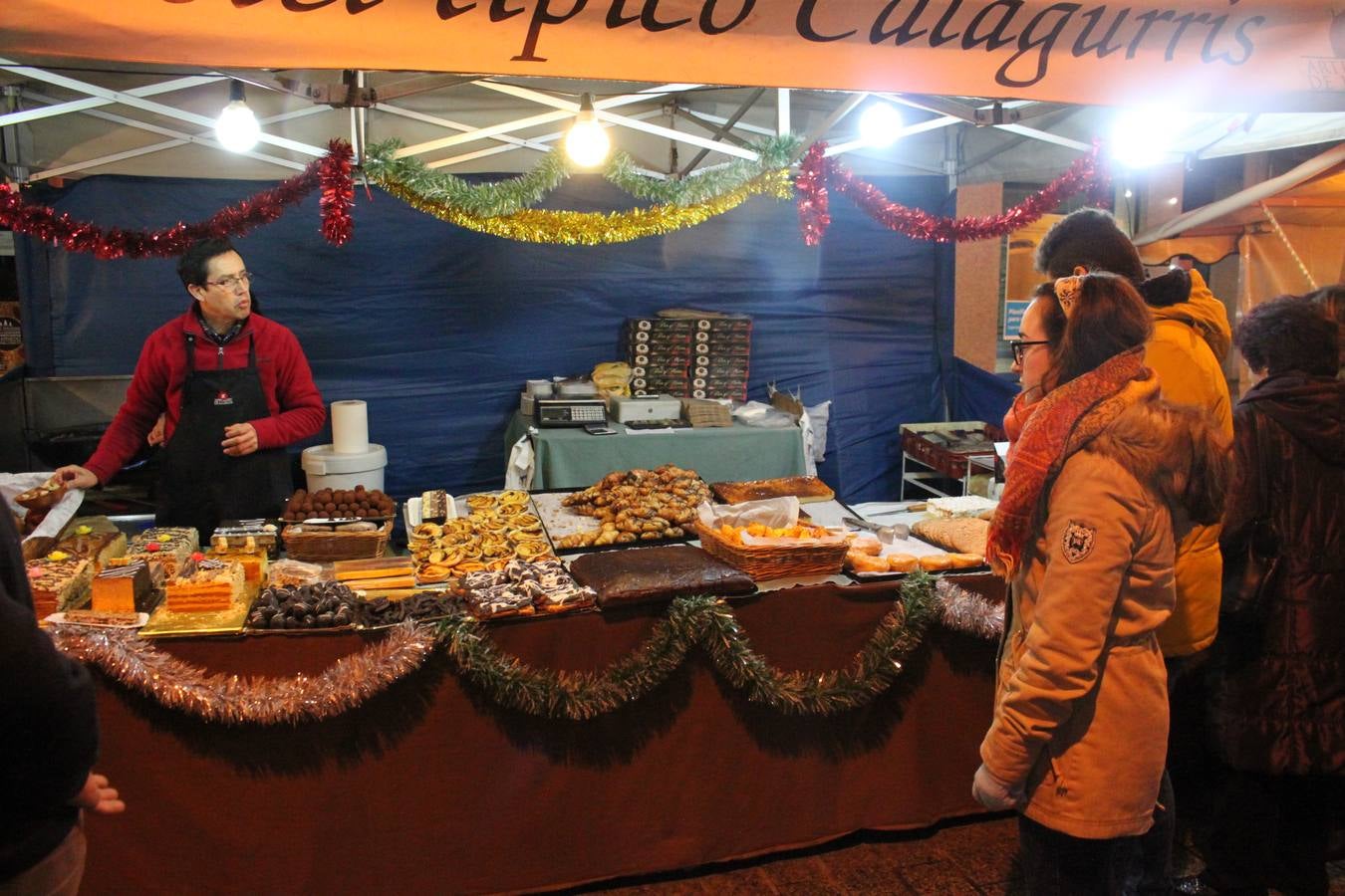 Mercado y hogueras de Santa Lucía en Arnedo