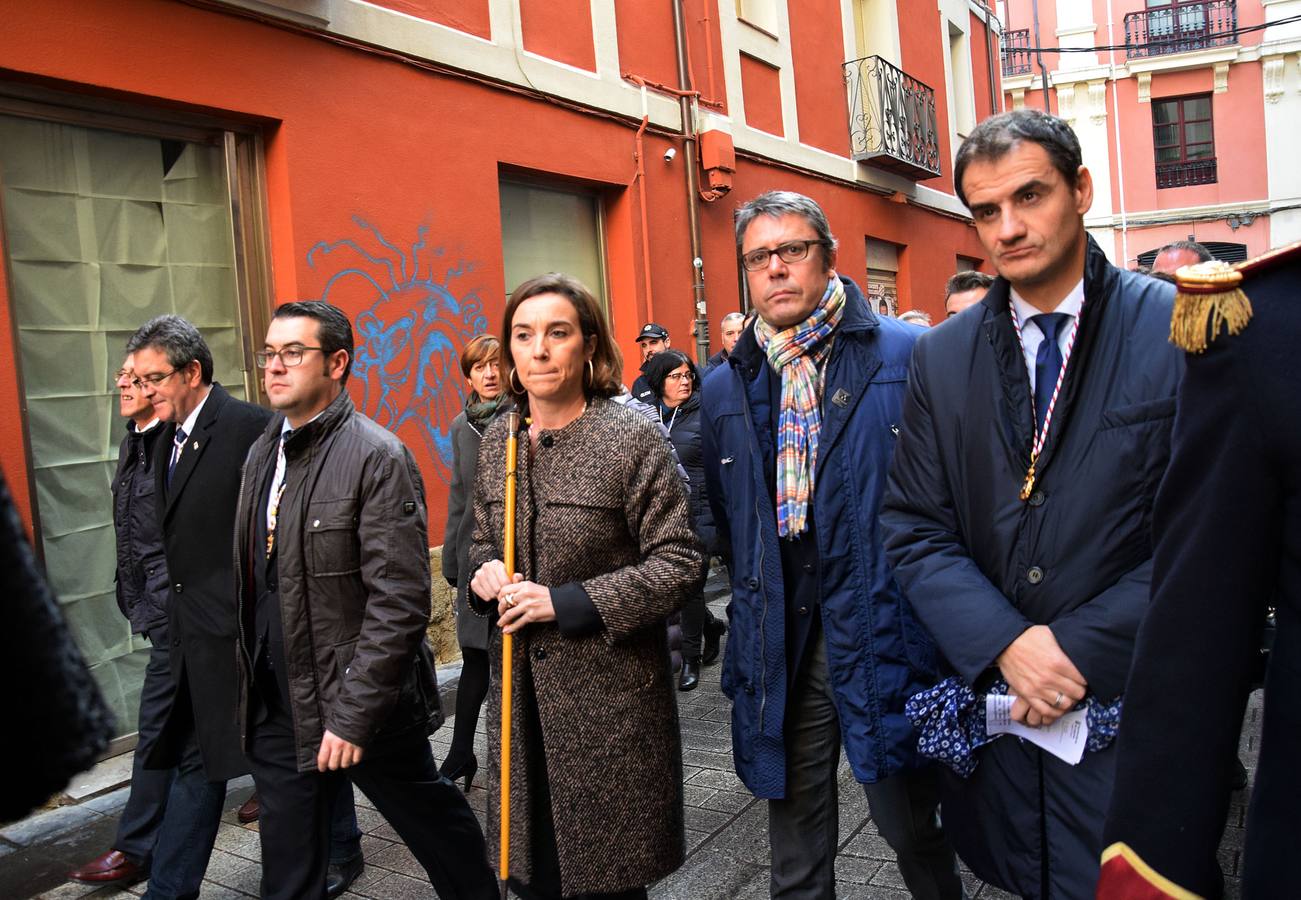 Procesión y misa en Logroño para celebrar el día de la Virgen de la Esperanza