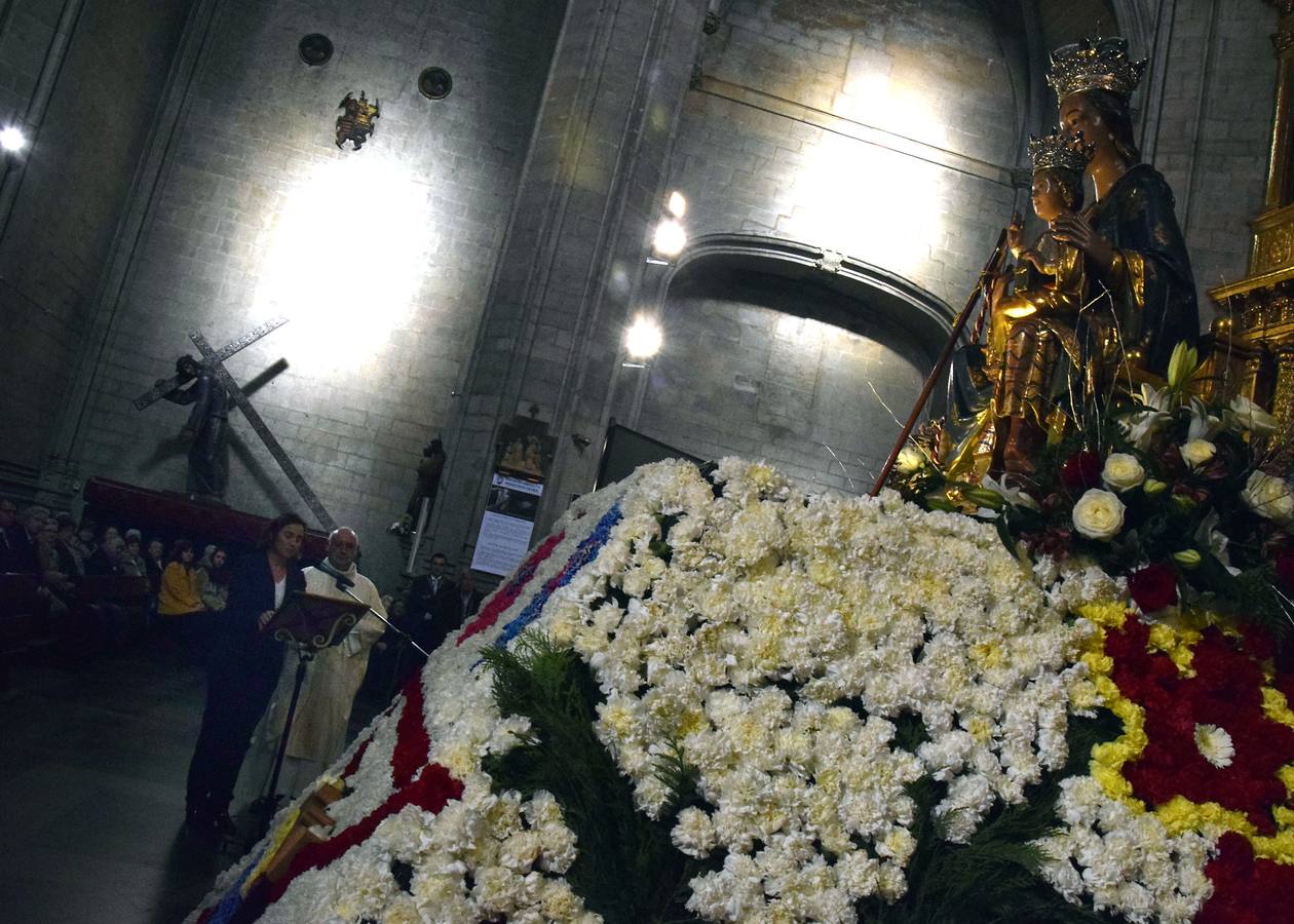 Procesión y misa en Logroño para celebrar el día de la Virgen de la Esperanza