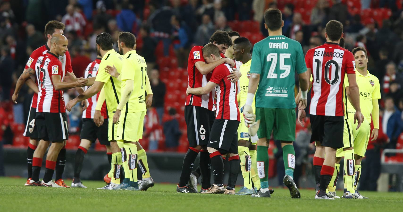 Las mejores imágenes del Athletic - Levante