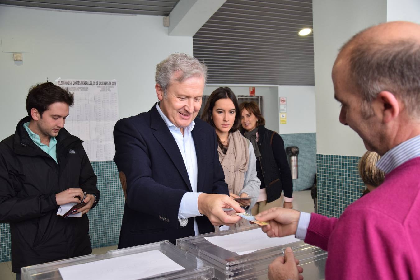 Mañana electoral en Las Gaunas