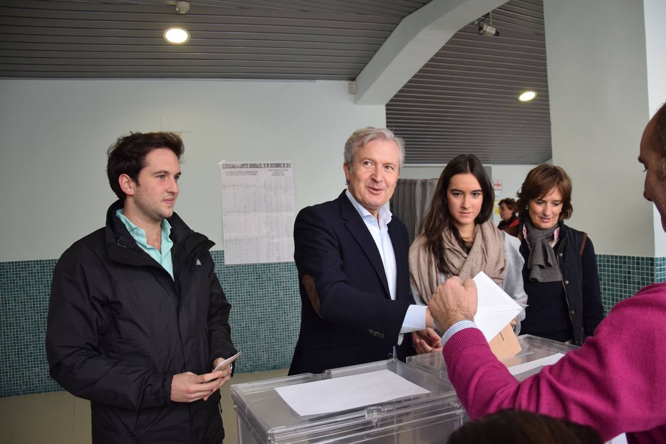 Mañana electoral en Las Gaunas