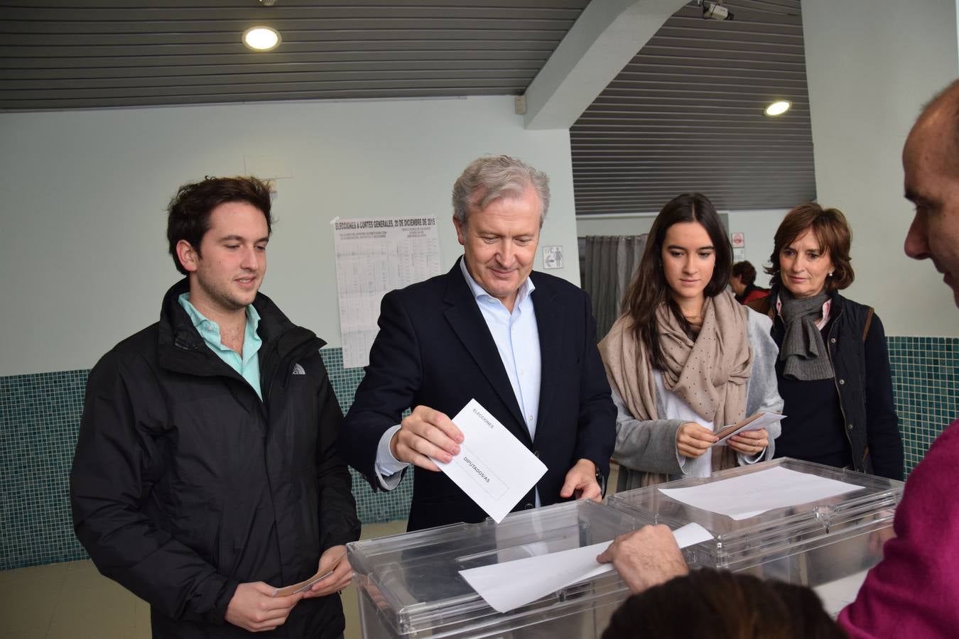 Mañana electoral en Las Gaunas