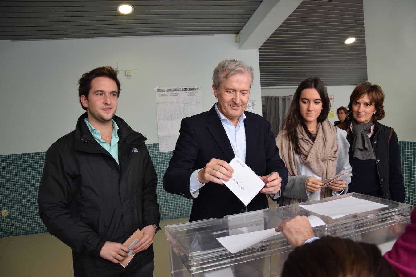 Mañana electoral en Las Gaunas