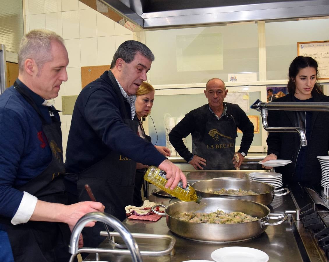 La Becada guisa para la Cocina Económica